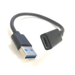 Kabel - Adapter USB Type C in Schwarz