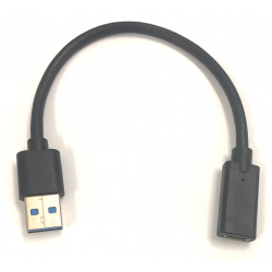 Kabel - Adapter USB Type C in Schwarz