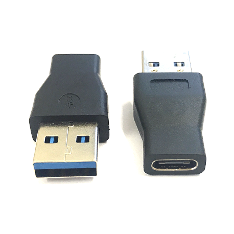 Adapter USB Type C in Schwarz