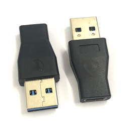 Adapter USB Type C in Schwarz