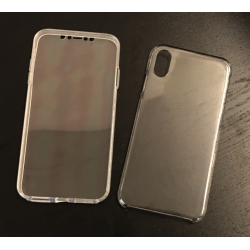 Full case back and front - iPhone XS Max in Transparent