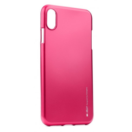 Gummihülle für iPhone XS Max in Pink