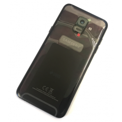 GH82-16423A Original Batterie Cover für Samsung A6 (2018) Duos in Schwarz
