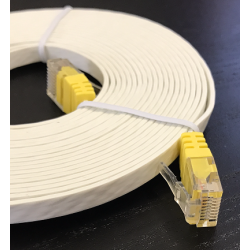 Ethernet Kabel 5m in Weiss
