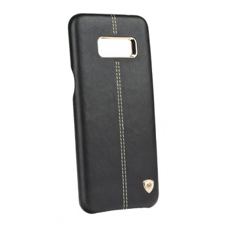 NILLKIN Englon Leather Cover für Samsung S9 in Schwarz