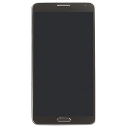 OEM LCD Display mit Rahmen für Samsung Note 3 n90005 in Schwarz