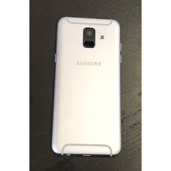 OEM Akku Deckel Backcover für Samsung A6 (2018) in Grau/Silber