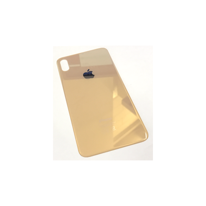 iPhone XS Max Backcover Rückseite Akkudeckel Glas Gold