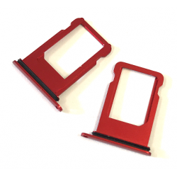 SIM Karten Schublade für iPhone 7 in Rot
