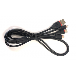 BOROFONE 3in1Multi USB Ladekabel in Schwarz