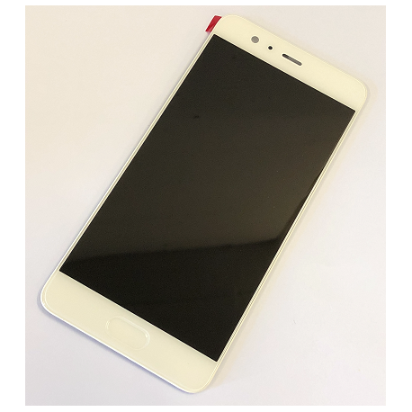 LCD Display mit Rahmen für Huawei P10 Plus in Weiss