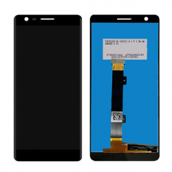 Screen Replacement für Nokia 3.1 in Schwarz