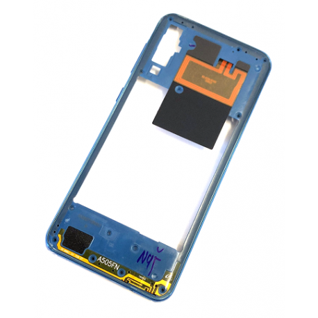 GH97-23209C Mittelrahmen/ Gehüase für Samsung A50 in Blau