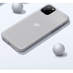 Baseus Transparent Liquid Silicon Case für iPhone 11 Pro in Weiss