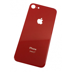 Back Cover Glass with Big Camera Hole for iPhone 8 Rot