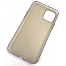 Baseus Transparent Liquid Silicon Case für iPhone 11 Pro in Schwraz
