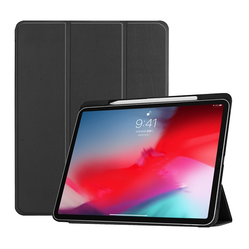 Schwarz Kunstleder Case Mit Stift Platz Fur Ipad 11 Pro