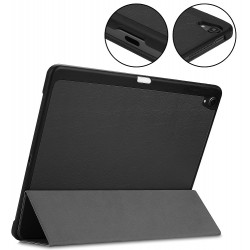 Schwarz Kunstleder Case mit Stift Platz für iPad 11 Pro