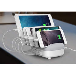 ORICO Charger with 5 USB Ports in Schwarz