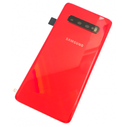 GH82-18378H Akku Deckel für Samsung S10 in Rot