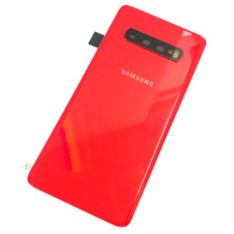 GH82-18378H Akku Deckel für Samsung S10 in Rot