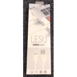 Remax Lesu RC-050i Lightning Data Cable 1m for iPhone White