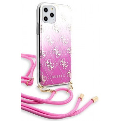 Guess Etui with Strap for iPhone 11 Pro in Pink