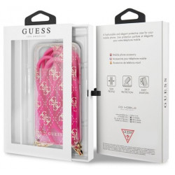 Guess Etui with Strap for iPhone 11 Pro in Pink