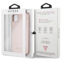 Original Guess Etui for iPhone 11 Pro Max in Rose Gold