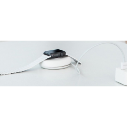 Wireless Charger for Apple Watch with WatchOS up to 5 in Weiss