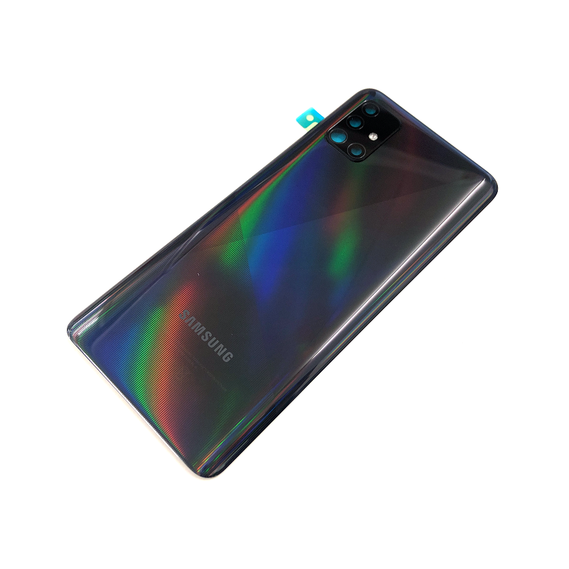 GH8221653B Original Back Cover für Samsung A51 in Prism Crush Schwarz