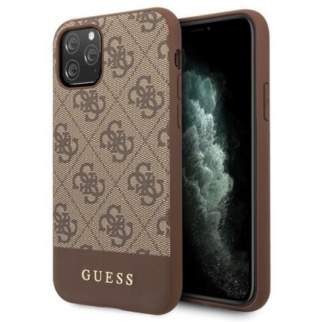 Original Guess Etui for iPhone 11 Pro Max in Brown