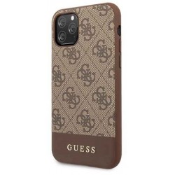 Original Guess Lether Etui for iPhone 11 Pro in Brown