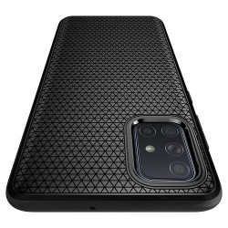 Spigen Liquid Air Etui für Galaxy A51 in Matte Black