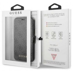 Original Guess Book Case for iPhone 11 Pro in Grau