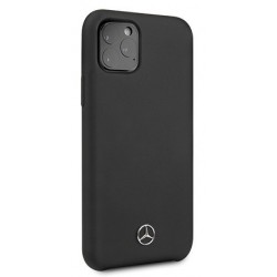 Original Mercedes Silicon Case für iPhone 11 Pro in Schwarz