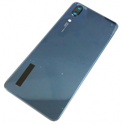 Backcover Akku Deckel mit KlebeFolie für Huawei P20 in Blau