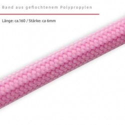 Transparent Anti Shock Etui with Pink Strap for iPhone 7 Plus/ 8 Plus