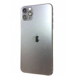 Backcover Gehäuse mit Elektronik für iPhone 11 Pro Max in grau