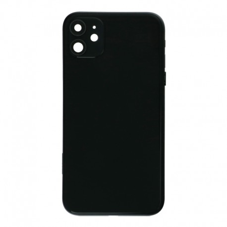 OEM Rahmen und Backcover Gehäuse mit Kamerlinse und Seitentasten + SIM Card halter für iPhone 11 USA Version schwarz