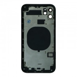 OEM Rahmen und Backcover Gehäuse mit Kamerlinse und Seitentasten + SIM Card halter für iPhone 11 USA Version schwarz