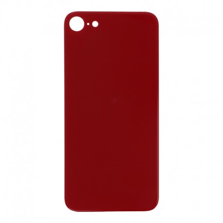 Akku Deckel mit weitem Kamera Loch für iPhone SE (2020) US Version in Rot OEM