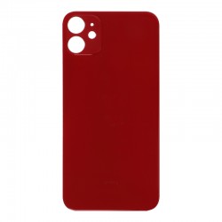 Akku Deckel für iPhone 11 EU Version mit grossem Loch in rot OEM