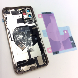 Backcover Gehäuse mit Elektronik und Kleber für iPhone 11 Pro Max in Gold
