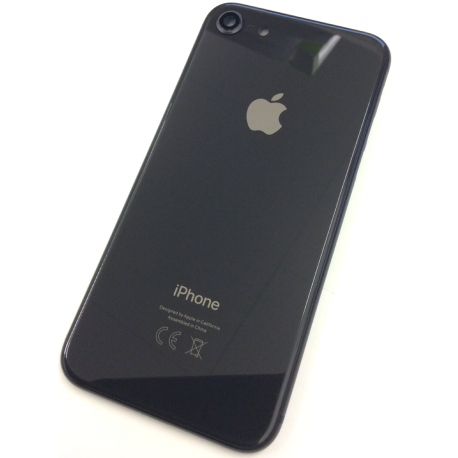 Backcover Gehäuse ohne Kleinteile für iPhone 8 in schwarz