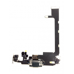 Ladebuchse mit Flex Kabel  / Charging Port Flex für iPhone 11 Pro Max in schwarz