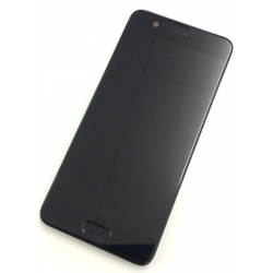 Original LCD Display Touchscreen mit Rahmen und Akku 02351DGP für Huawei P10 Dual Sim (VTR-L29) in graphite schwarz