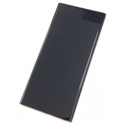LCD + Touch + Frame für Samsung SM-N986F Galaxy Note 20 Ultra 5G - GH82-23597D GH82-23596D in Bronze