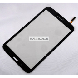 Glas / Touch Panel für Samsung Galaxy Tab 3 8.0 SM-T310 Schwarz (ohne Loch für Hörer)