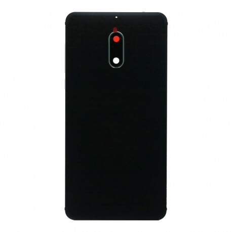 Akkudeckel Backcover für Nokia 6 in schwarz